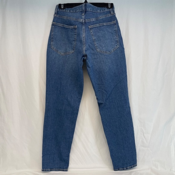 Old Navy Athletic Taper Medium Wash Blue Jeans Skinny Women’s 29x30 WITH TAG - Picture 10 of 16